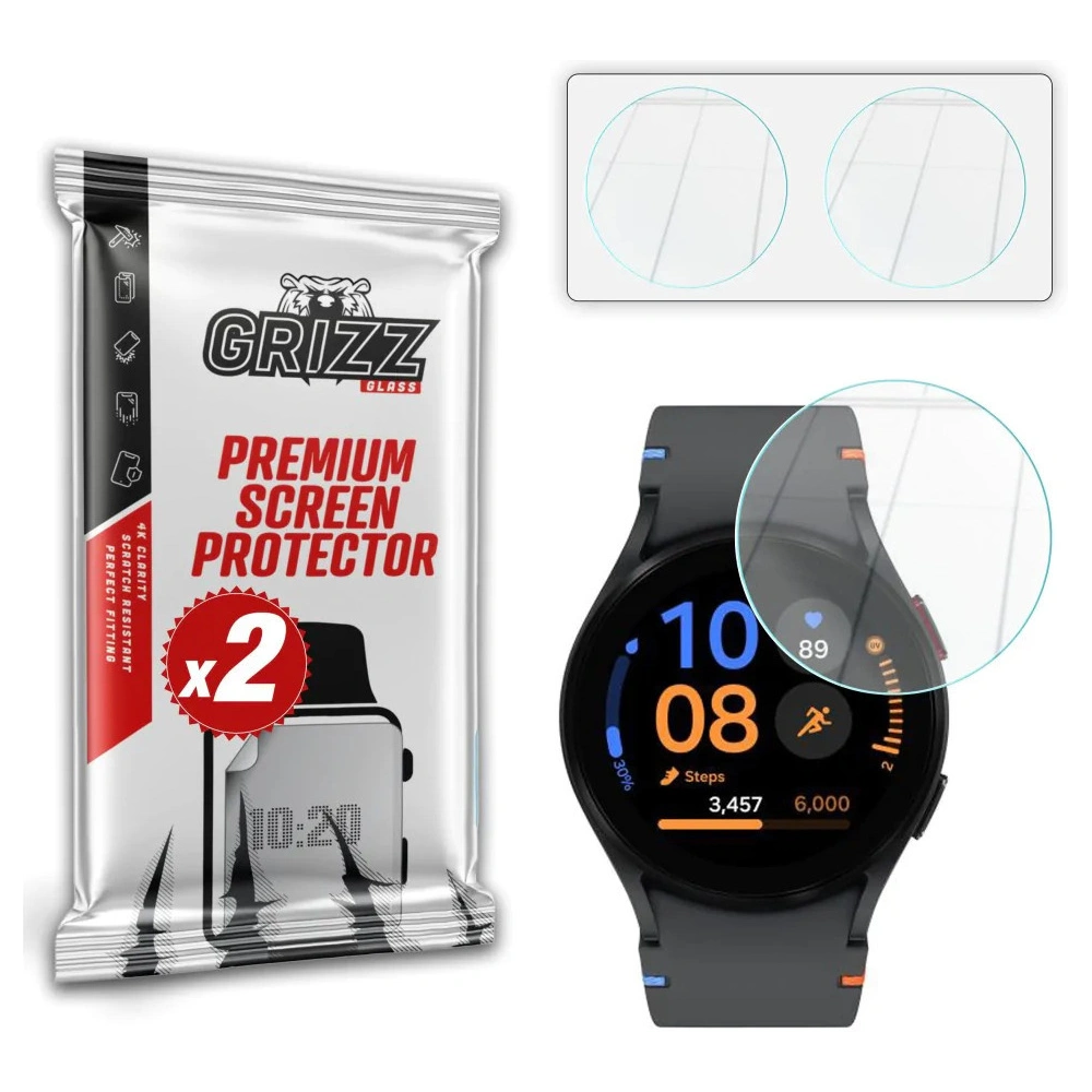 Szkło hybrydowe GrizzGlass HybridGlass do Samsung Galaxy Watch FE 40mm