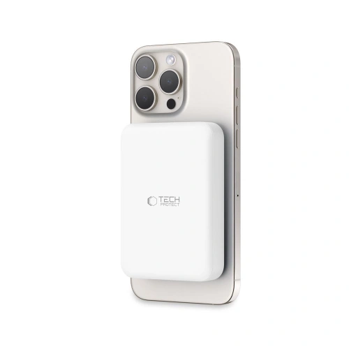 Buy Tech-Protect PB11 Lifemag MagSafe powerbank 10000mAh White - THP2888 - {ean13} - Home Screen Store Europe