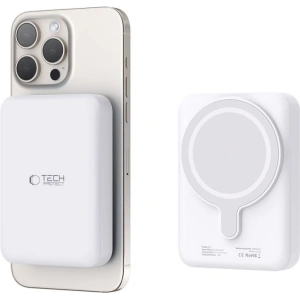 Buy Tech-Protect PB11 Lifemag MagSafe powerbank 10000mAh White - THP2888 - {ean13} - Home Screen Store Europe