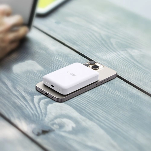 Buy Tech-Protect PB11 Lifemag MagSafe powerbank 10000mAh White - THP2888 - {ean13} - Home Screen Store Europe