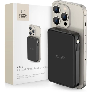 Kup Powerbank Tech-Protect PB31 Lifemag MagSafe 10000mAh černý - THP2889 - {ean13} - Sklep Home Screen