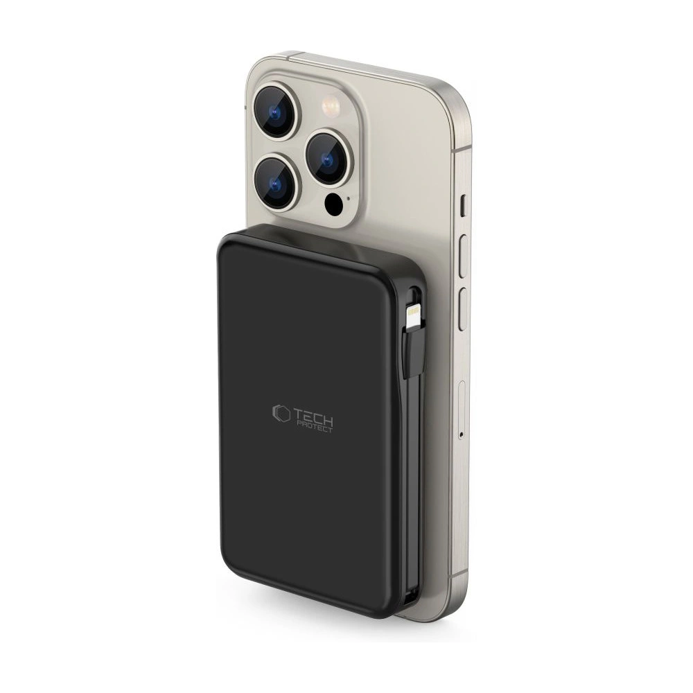 Powerbank Tech-Protect PB31 Lifemag MagSafe 10000mAh Black