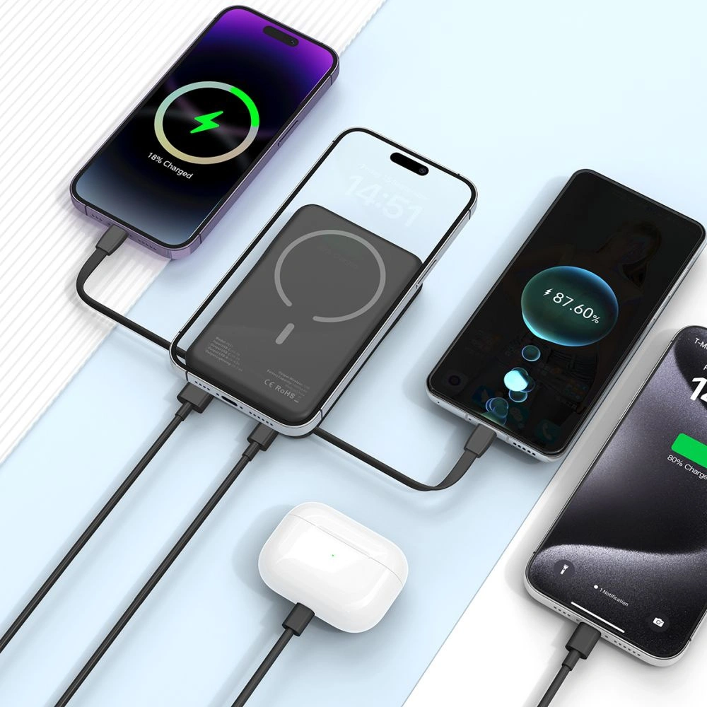 Powerbank Tech-Protect PB31 Lifemag MagSafe 10000mAh Black