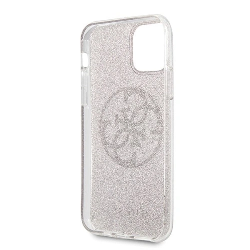 Kup Etui Guess GUHCN65PCUGLPI Apple iPhone 11 Pro Max różowy/pink hard case 4G Circle Glitter - GUE284PNK - {ean13} - Sklep Home Screen