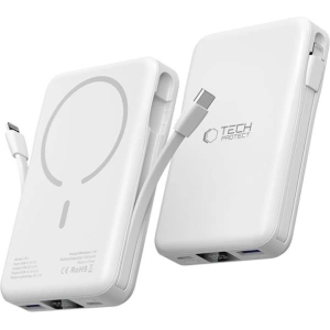 Buy Tech-Protect PB31 Lifemag MagSafe powerbank 10000mAh White - THP2890 - {ean13} - Home Screen Store Europe