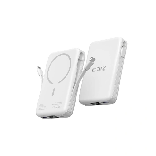 Buy Tech-Protect PB31 Lifemag MagSafe powerbank 10000mAh White - THP2890 - {ean13} - Home Screen Store Europe