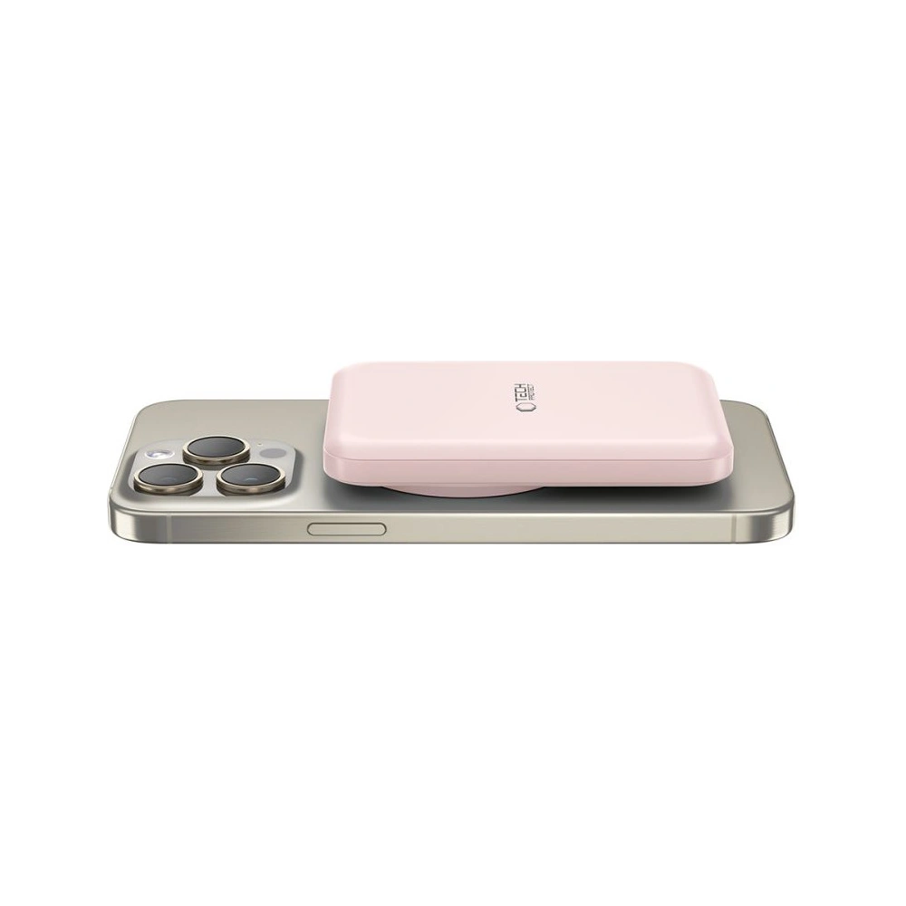 Powerbank Tech-Protect PB10 LifeMag MagSafe 5000mAh Pink