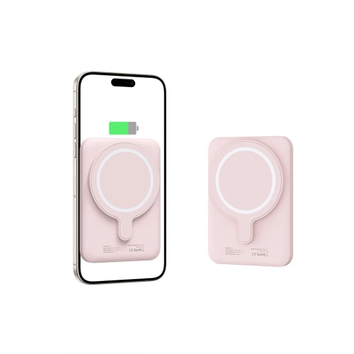 Buy Tech-Protect PB10 LifeMag MagSafe powerbank 5000mAh Pink - THP2891 - {ean13} - Home Screen Store Europe