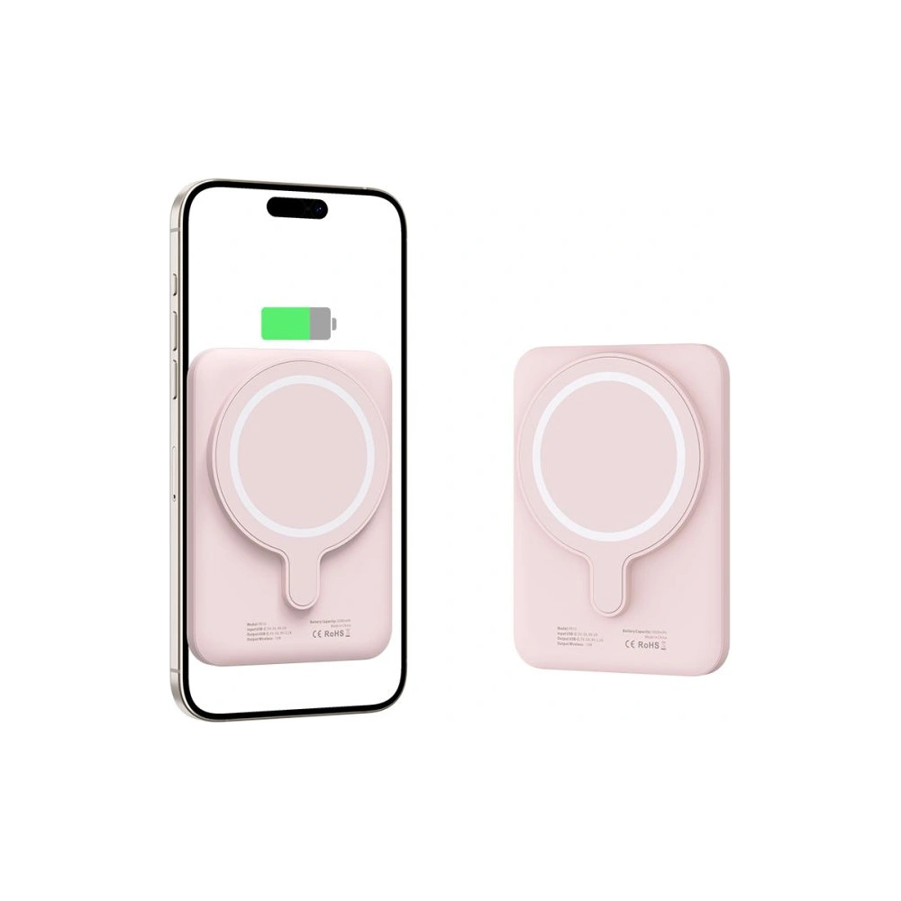 Powerbank Tech-Protect PB10 LifeMag MagSafe 5000mAh Pink