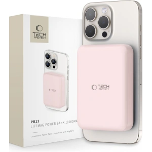 Buy Tech-Protect PB11 Lifemag MagSafe powerbank 10000mAh Pink - THP2892 - {ean13} - Home Screen Store Europe