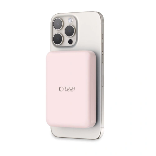 Kup Powerbank Tech-Protect PB11 Lifemag MagSafe 10000mAh Pink - THP2892 - {ean13} - Sklep Home Screen