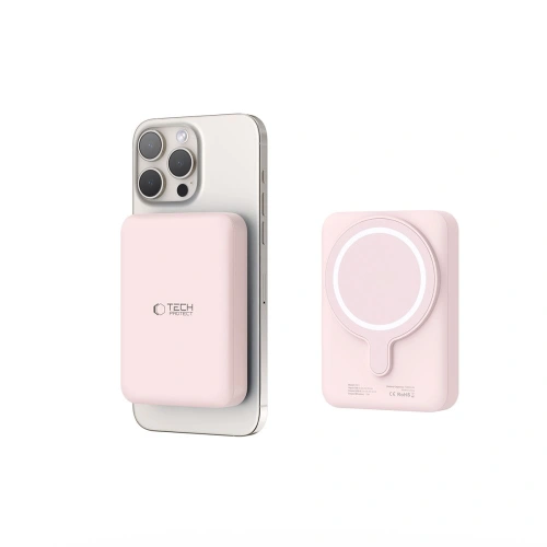 Buy Tech-Protect PB11 Lifemag MagSafe powerbank 10000mAh Pink - THP2892 - {ean13} - Home Screen Store Europe
