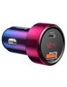 Buy Car charger Baseus Magic USB + USB-C QC 4.0 PD 45W Red&Blue - BSU702REDBLU - {ean13} - Home Screen Store Europe