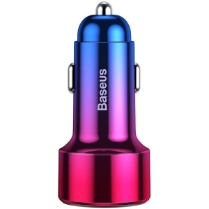 Kup Autós töltő Baseus Magic USB + USB-C QC 4.0 PD 45W (piros-kék) - BSU702REDBLU - {ean13} - Sklep Home Screen