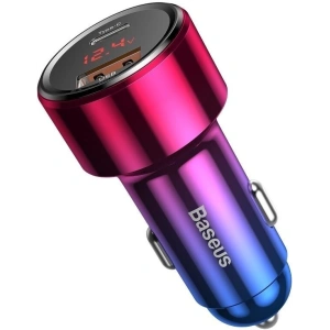Kup Autós töltő Baseus Magic USB + USB-C QC 4.0 PD 45W (piros-kék) - BSU702REDBLU - {ean13} - Sklep Home Screen
