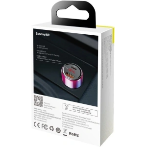 Kup Autós töltő Baseus Magic USB + USB-C QC 4.0 PD 45W (piros-kék) - BSU702REDBLU - {ean13} - Sklep Home Screen