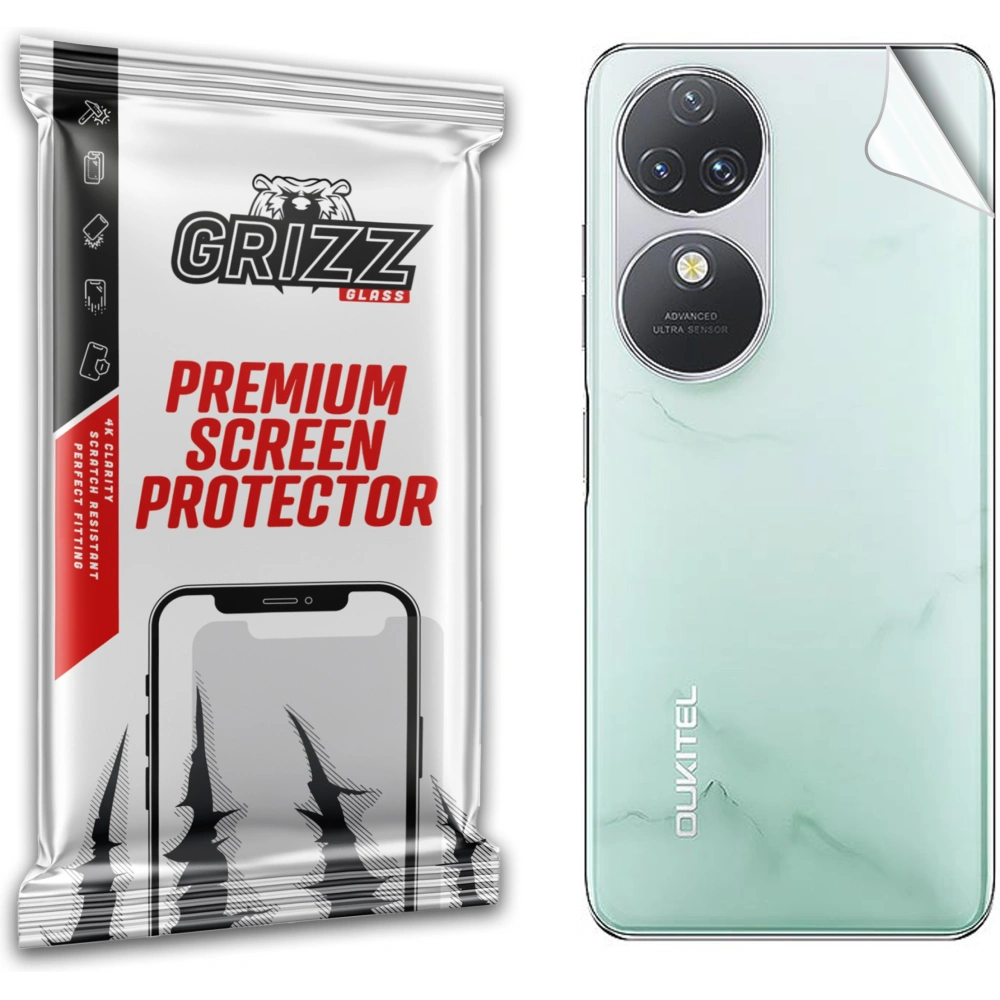 Folia na tył GrizzGlass SatinSkin do Oukitel C38