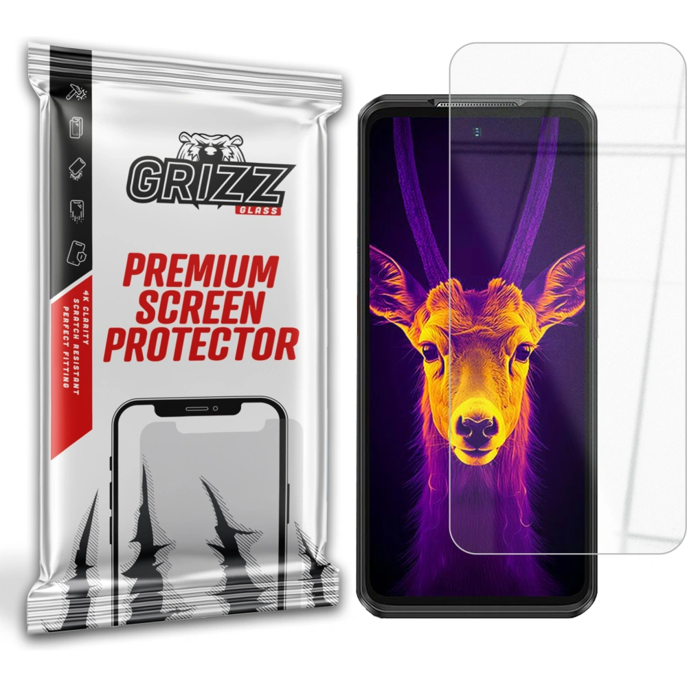 Szkło hybrydowe GrizzGlass HybridGlass do Ulefone Armor 25T Pro