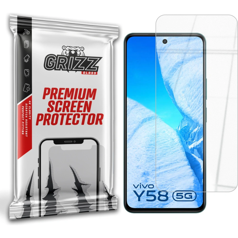 Szkło hybrydowe GrizzGlass HybridGlass do Vivo Y58