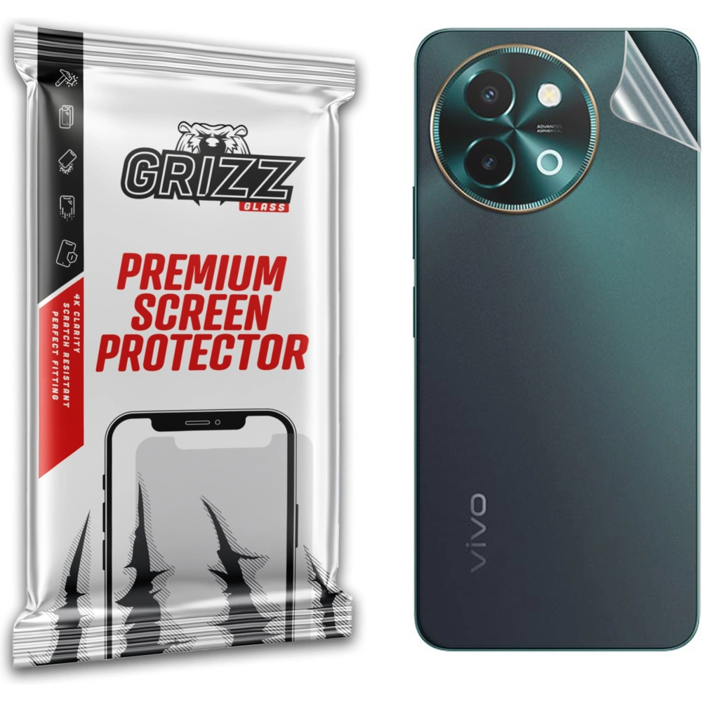 Folia na tył GrizzGlass SatinSkin do Vivo Y58