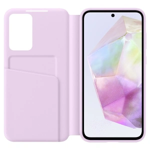 Kup Etui Samsung EF-ZA356CVEGWW Samsung Galaxy A35 5G Smart View Wallet Case lawenda/lavender - SMG1109 - {ean13} - Sklep Home Screen