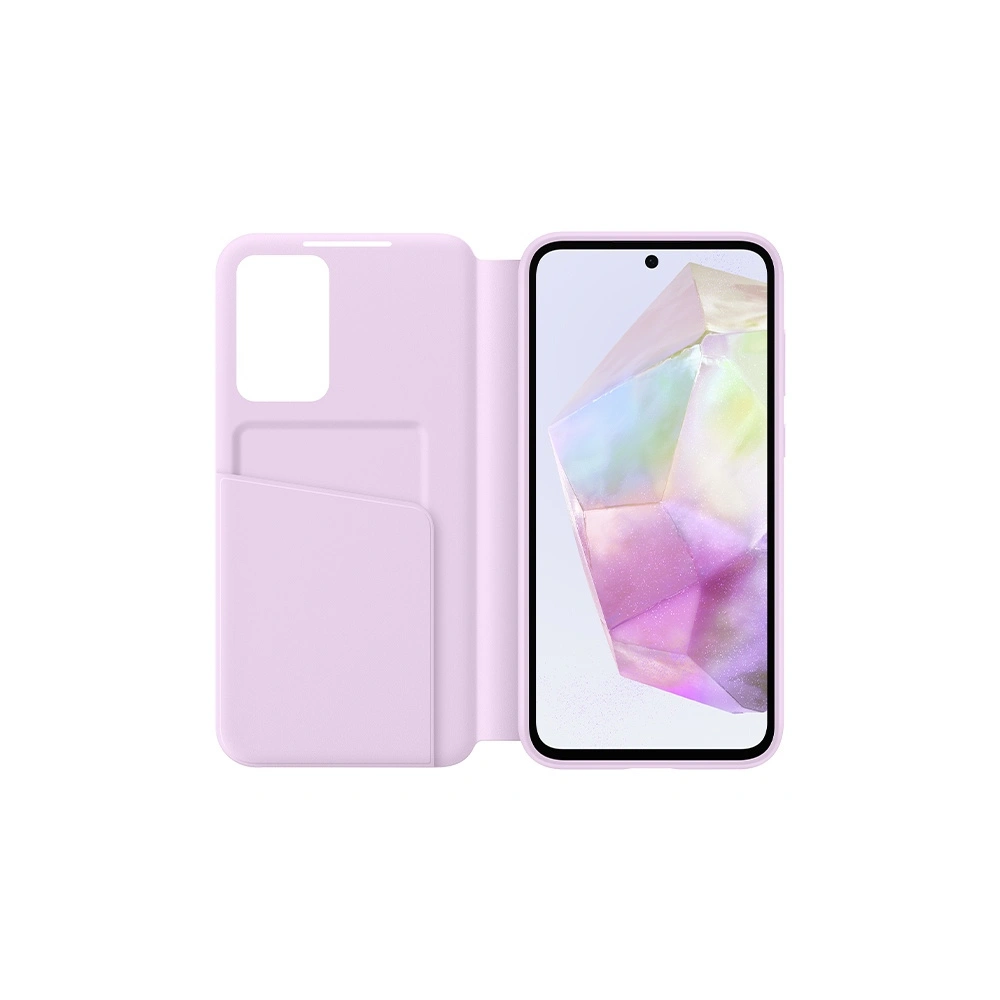 Etui Samsung EF-ZA356CVEGWW Samsung Galaxy A35 5G Smart View Wallet Case lawenda/lavender