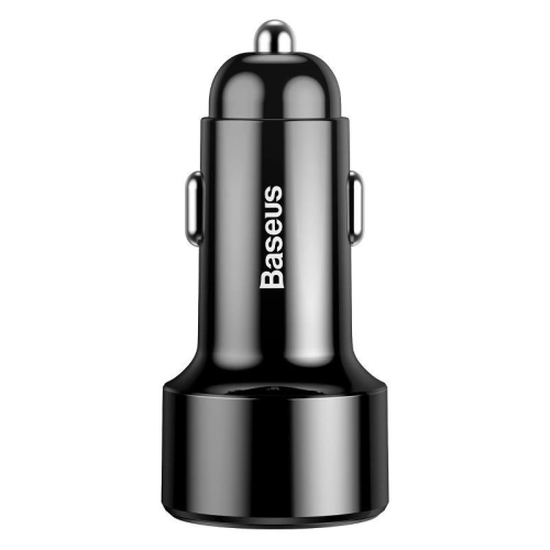 Buy Car charger Baseus Magic USB + USB-C QC 4.0 PD 45W Black - BSU704BLK - {ean13} - Home Screen Store Europe