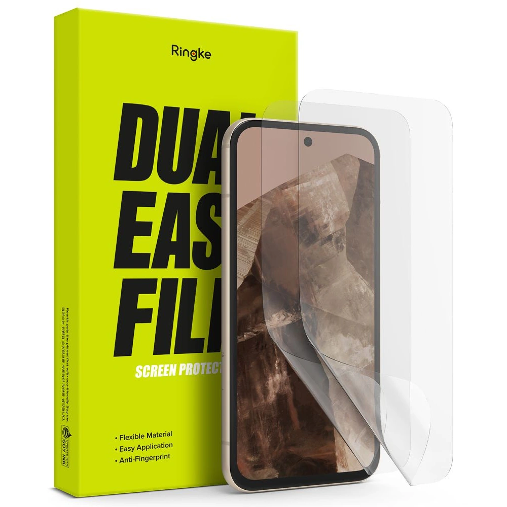 [OUTLET] Folia hydrożelowa Ringke Dual Easy Google Pixel 8a Clear [2 PACK]