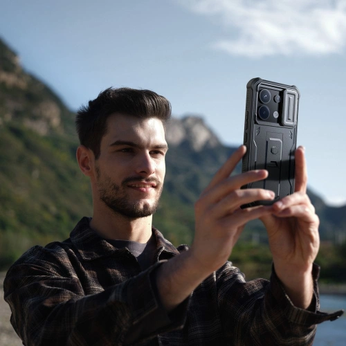 Kup [OUTLET] Pouzdro Tech-Protect Kevlar Cam+ Xiaomi Redmi Note 13 Pro 5G / POCO X6 5G Černá - OT-679 - {ean13} - Sklep Home Screen