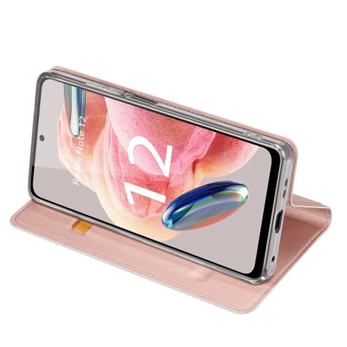 Kup [OUTLET] Dux Ducis Skin Pro tok Xiaomi Redmi Note 12 rózsaszín - OT-687 - {ean13} - Sklep Home Screen