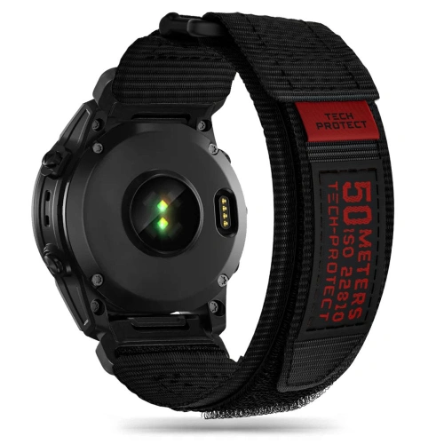 Kup [OUTLET] Pasek Tech-Protect Scout Pro Garmin Fenix 5 / 6 / 6 Pro / 7 Black - OT-690 - {ean13} - Sklep Home Screen