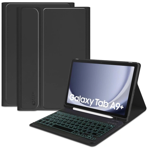 Kup [OUTLET] Case Tech-Protect SmartCase Pen + Keyboard Samsung Galaxy Tab A9+ Plus 11.0 X210 / X215 / X216 Schwarz - OT-693 - {ean13} - Sklep Home Screen