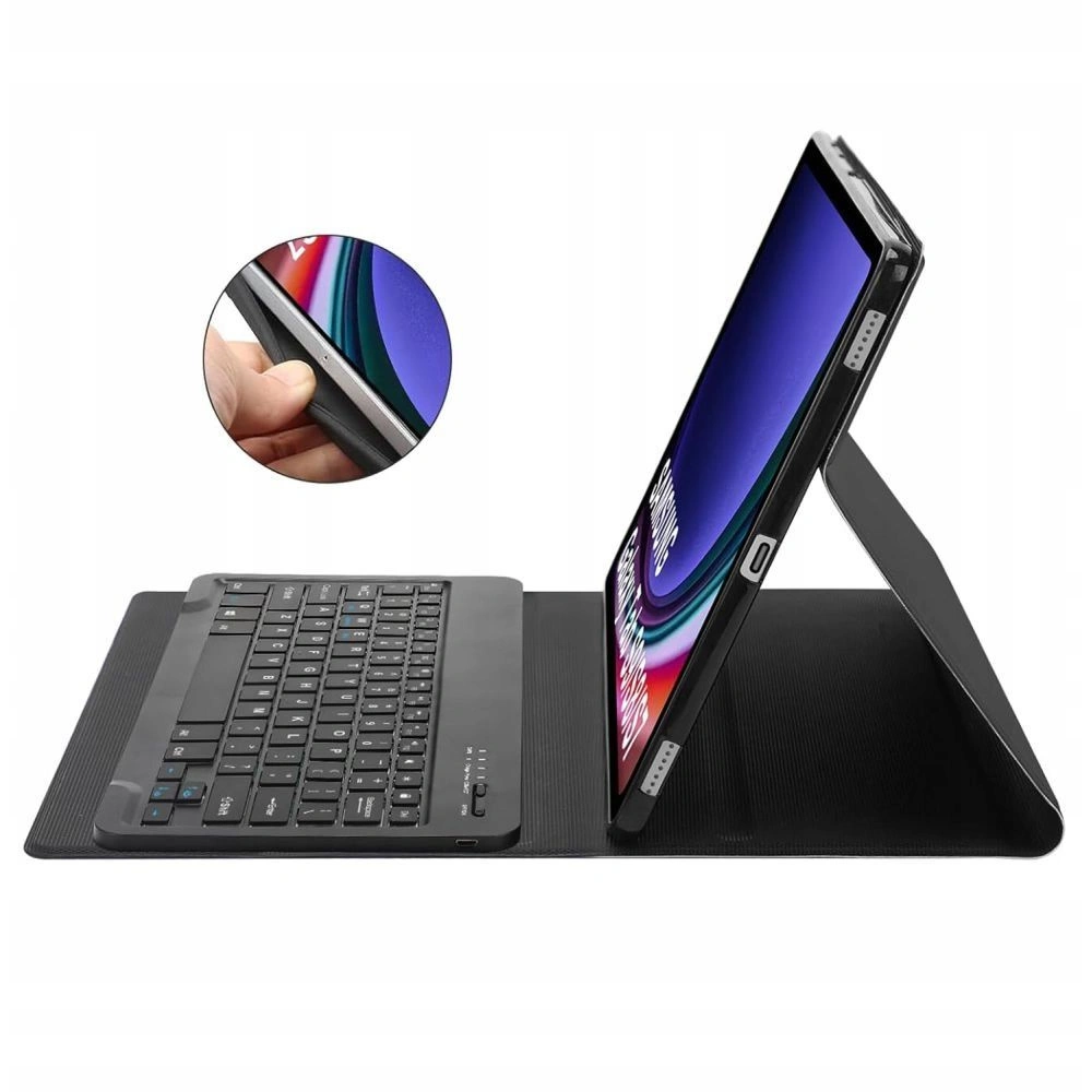 [OUTLET] Etui Tech-Protect SmartCase Pen + Keyboard Samsung Galaxy Tab A9+ Plus 11.0 X210 / X215 / X216 Black