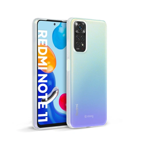 Kup [OUTLET] Case Crong Crystal Slim Cover Xiaomi Redmi Note 11/11S (transparent) - OT-695 - {ean13} - Sklep Home Screen