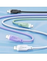 Kup [OUTLET] USAMS Lithe Series USB/Lightning Gyors Töltő Kábel 2,4A 1,2m lila/purple (US-SJ565) - OT-697 - {ean13} - Sklep Home Screen