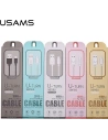 Kup [OUTLET] Kabel USAMS U-Turn microUSB 1m bílý/white 2A MICUSBXD02 - OT-698 - {ean13} - Sklep Home Screen