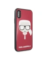 Kup Karl Lagerfeld KLHCPXDLHRE iPhone X/Xs czerwony/red Iconic Glitter Karl`s Head - KLD198RED - {ean13} - Sklep Home Screen