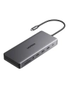 Kup UGREEN CM681 Adapter USB-C / 4xUSB-A, 2xHDMI, DP, RJ45, SD/TF, AUX, USB-C PD 100W grau - UGR1851 - {ean13} - Sklep Home Screen