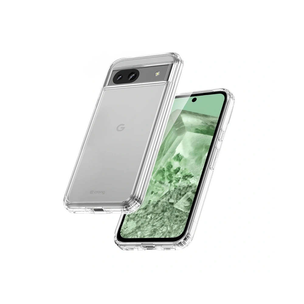Etui Crong Crystal Shield Cover Google Pixel 8A przezroczysty