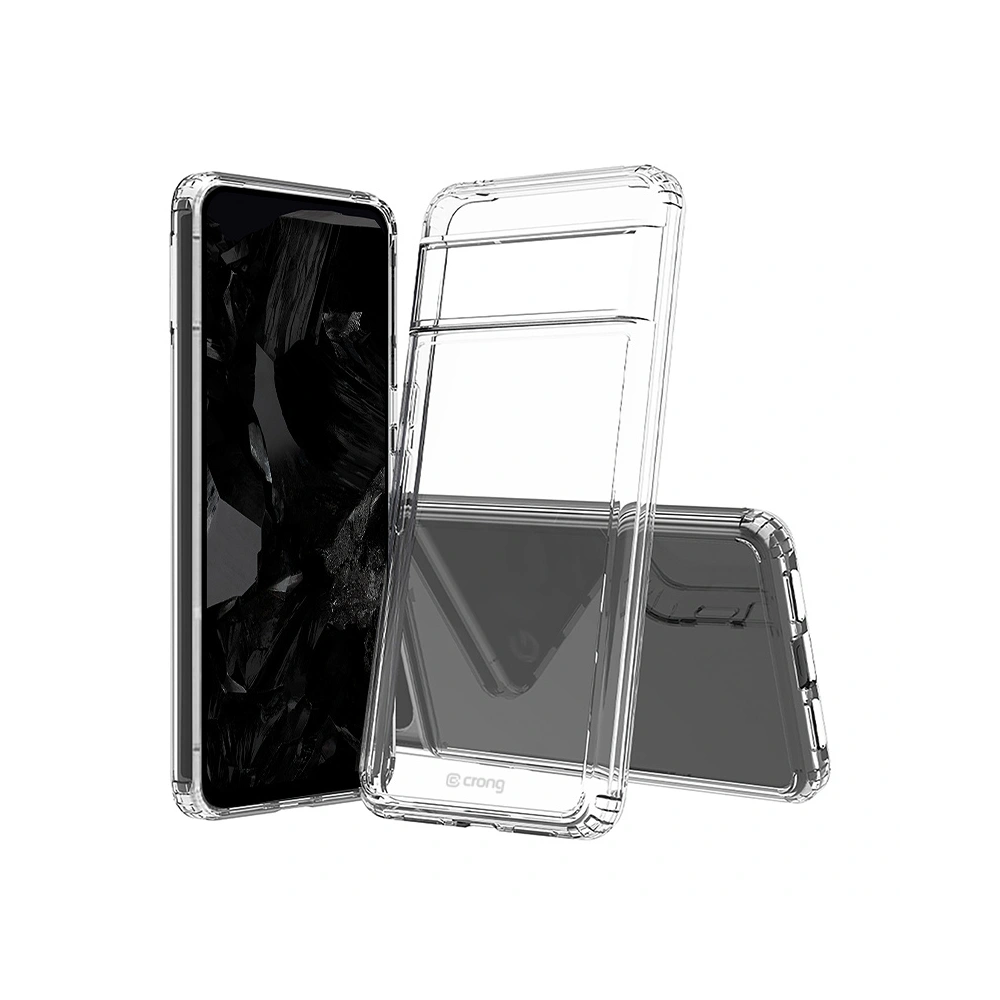Etui Crong Crystal Shield Cover Google Pixel 8A przezroczysty