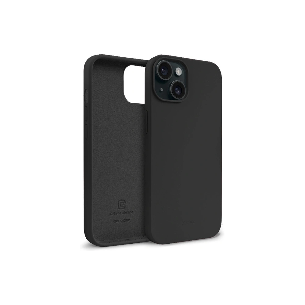 Etui Crong Color Cover Apple iPhone 15 czarny