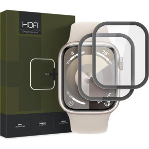 Kup Hofi Hybrid Pro+ Apple Watch 7/8/9 41mm black [2 PACK] - HOFI508 - {ean13} - Sklep Home Screen