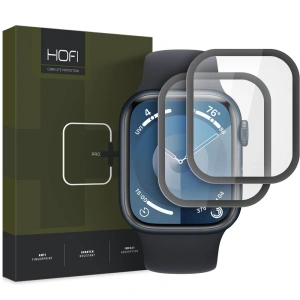 Kup Szkło hybrydowe Hofi Hybrid Pro+ Apple Watch 7/8/9 45mm black [2 PACK] - HOFI509 - {ean13} - Sklep Home Screen