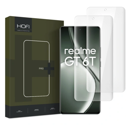 Buy Hofi UV Glass Pro+ Realme GT 6 / GT 6T Clear [2 PACK] - HOFI510 - {ean13} - Home Screen Store Europe