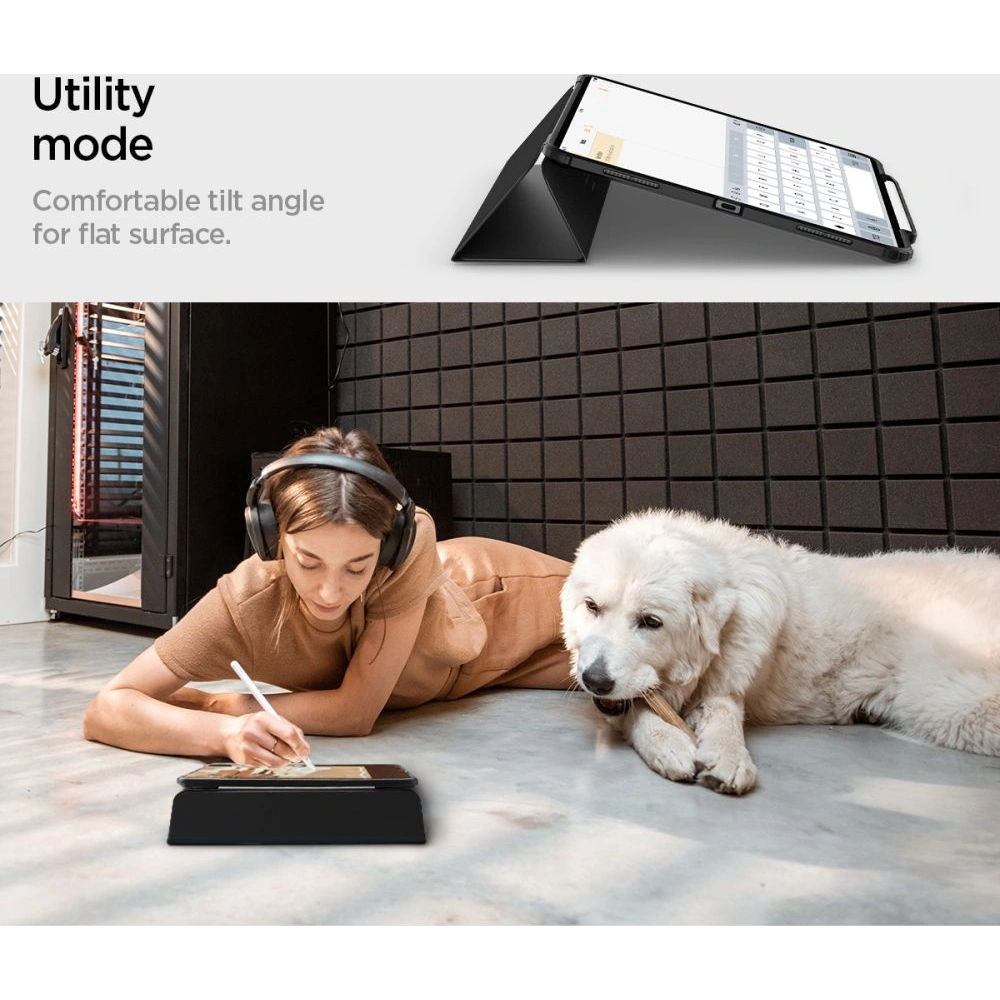 Etui Spigen Ultra Hybrid Pro Apple iPad Pro 13" 2024 (7. generacji) Black