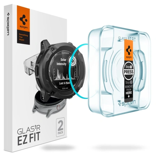 Kup Edzett üveg Spigen GLAS.tR ez Fit Garmin Instinct 2x Solar Clear [2 PACK] - SPN3424 - {ean13} - Sklep Home Screen