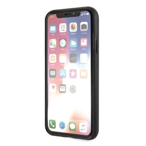 Kup Karl Lagerfeld KLHCPXDLKSBK iPhone X/Xs czarny/black hard case Signature Glitter - KLD199BLK - {ean13} - Sklep Home Screen