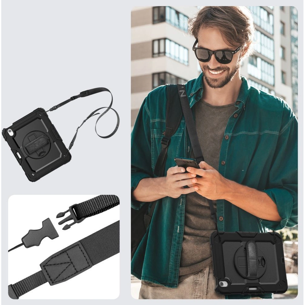 Etui Tech-Protect Solid360 Apple iPad Air 13" 2024 (6. generacji) black