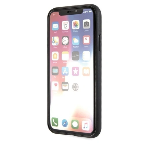 Kup Karl Lagerfeld KLHCPXDLKSRE iPhone X/Xs rot/rot Hartschalenetui Signature Glitter - KLD200RED - {ean13} - Sklep Home Screen