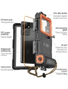 Kup Univerzální voděodolné pouzdro Tech-Protect IPX8 Univerzální potápěčské vodotěsné pouzdro černá/oranžová - THP2902 - {ean13} - Sklep Home Screen